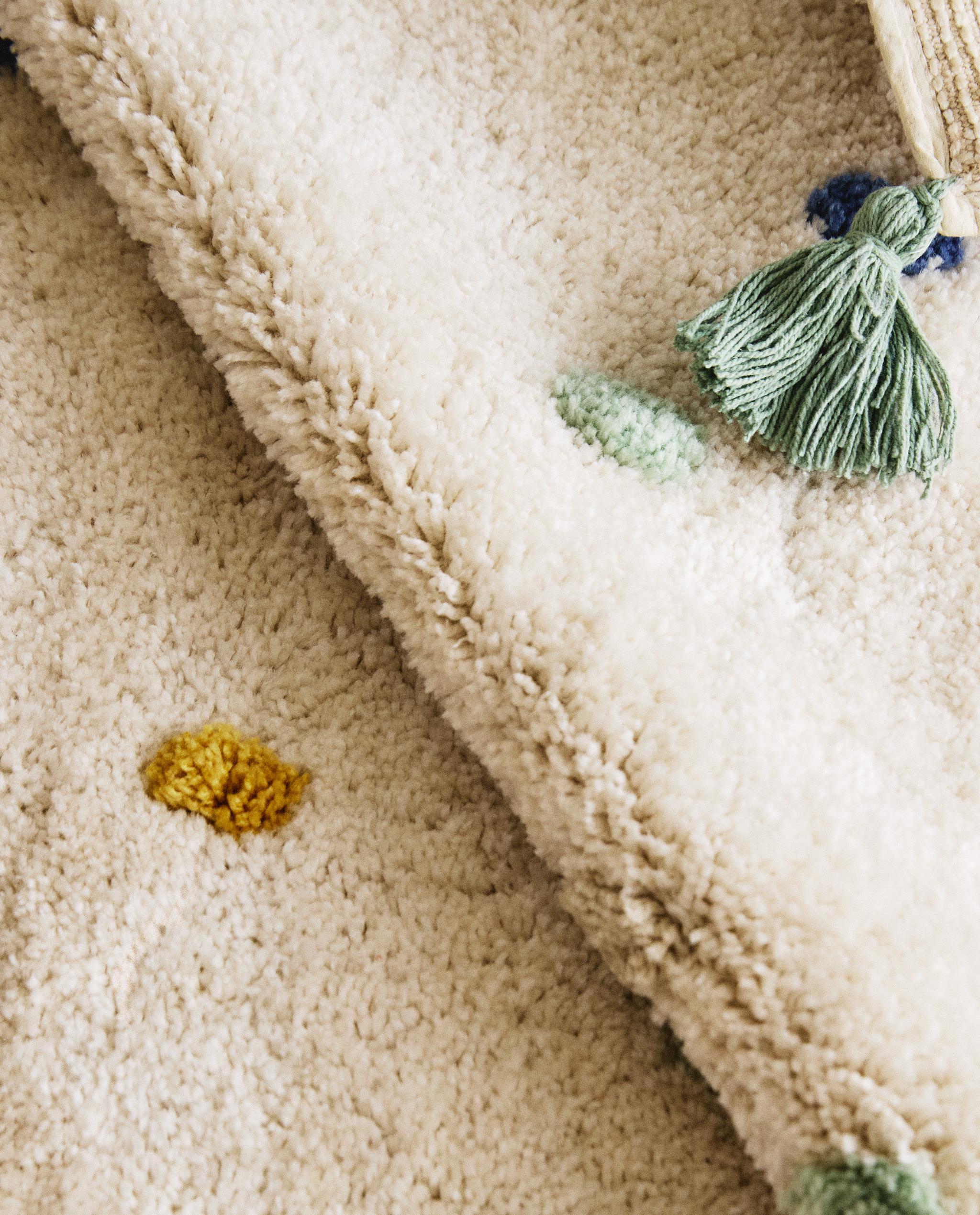 KIDS' MULTICOLOURED POLKA DOT COTTON RUG product thumbnail 13