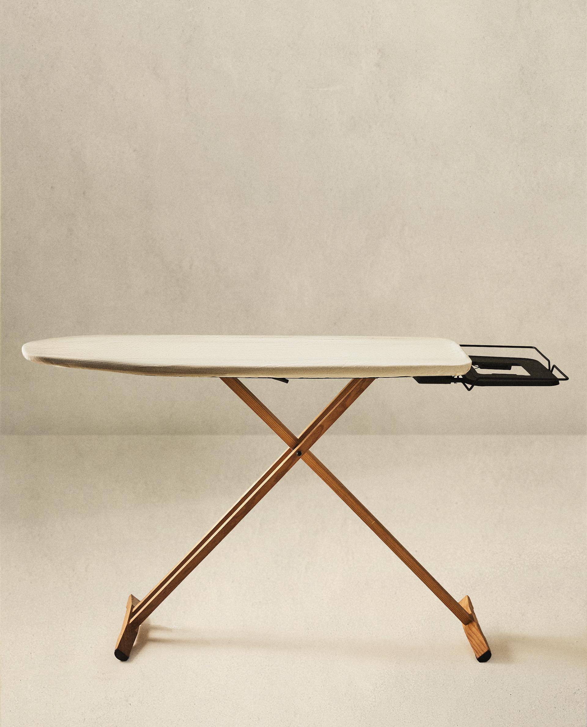 WOOD AND METAL IRONING BOARD