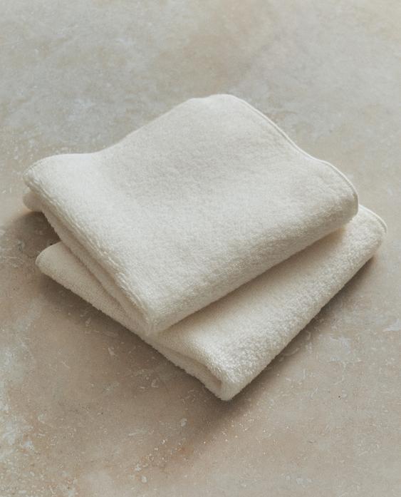 حزمة مناشف يد قطن (حزمة 2 قطعة)