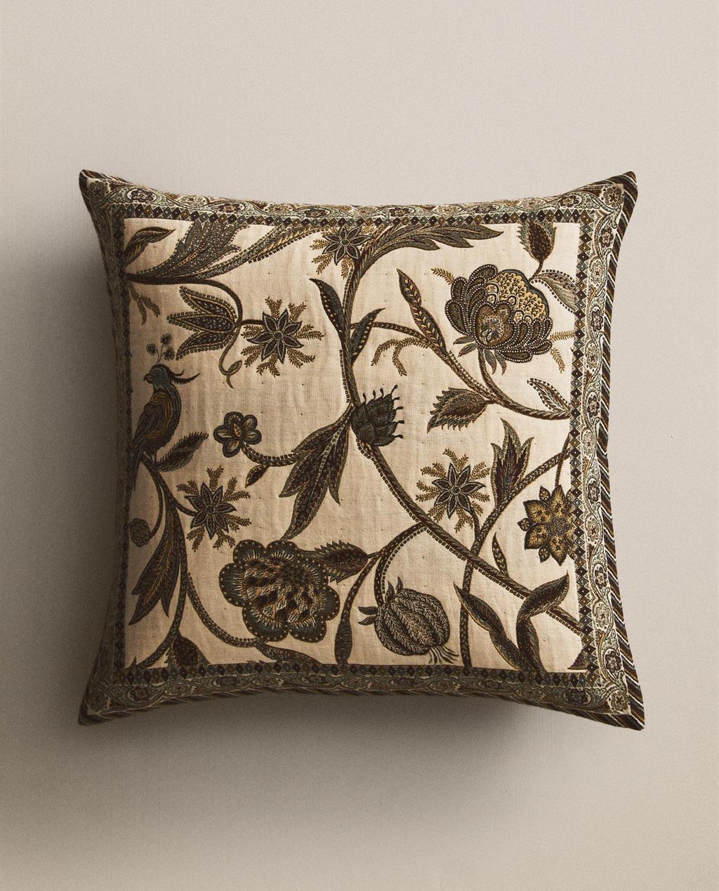 Zara Home Jakard yastıq üzü