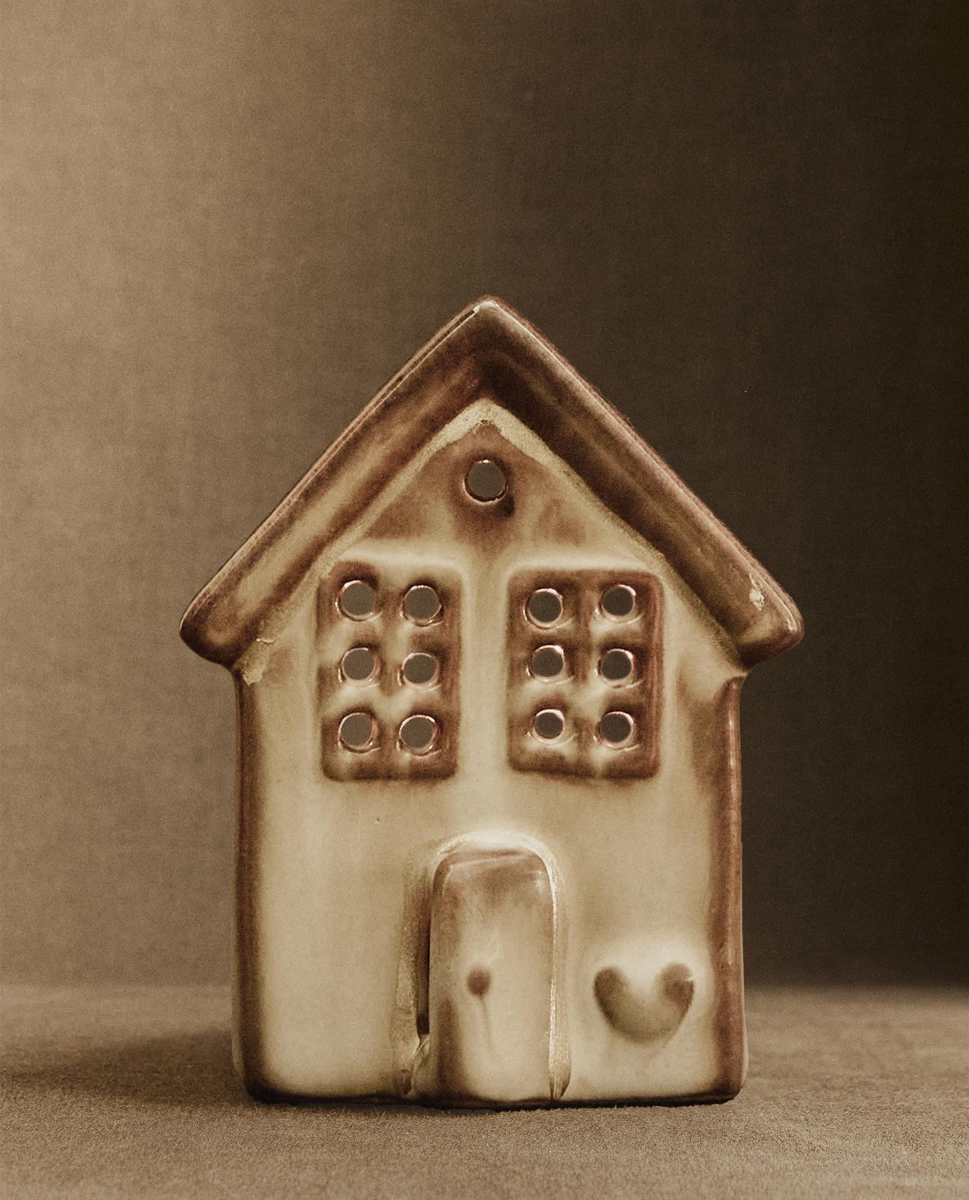 ☆キャンドル☆様*°♡ セラミックハウス クリスマスキャンドルホルダー | Zara Home