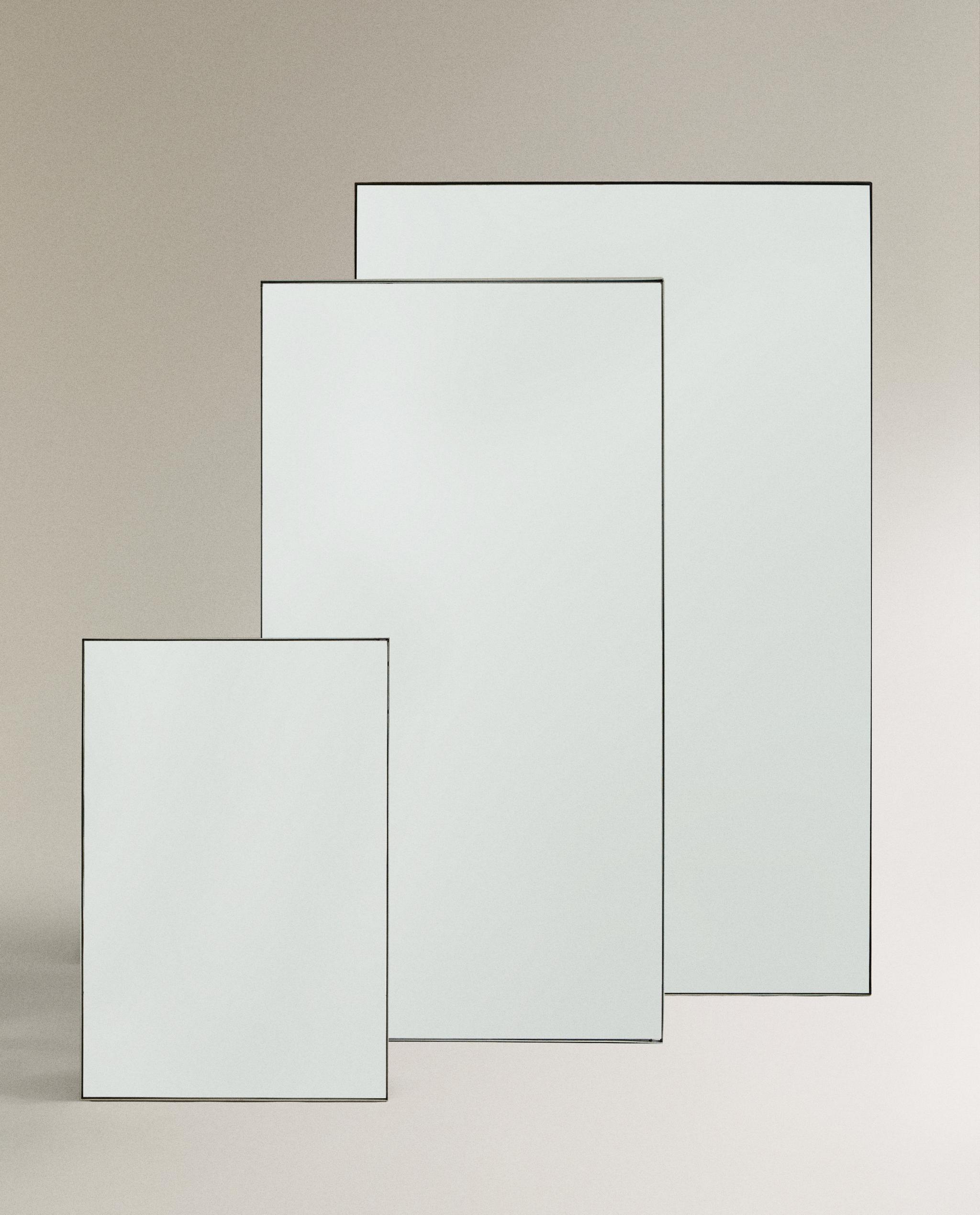 ZARA  ミラー SILVER BORDER FULL LENGTH MIRROR | Zara Home United States of America