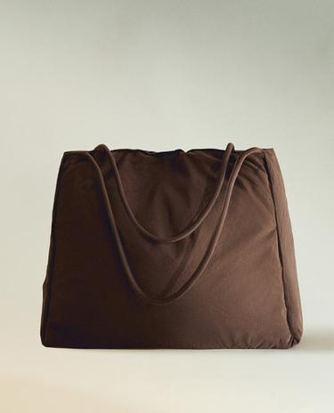 TECHNICAL FABRIC TOTE BAG