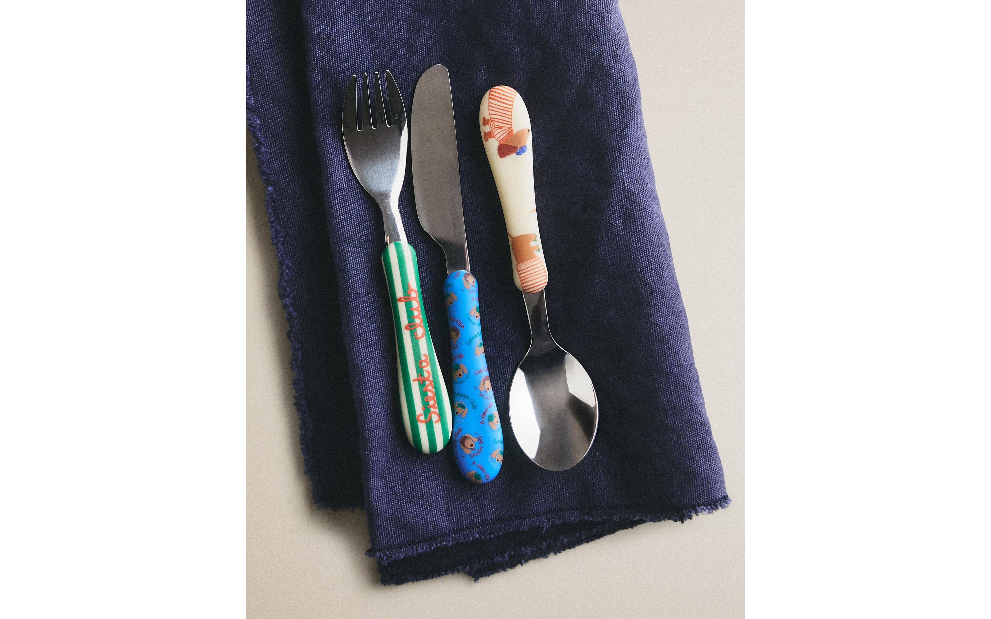CHILDREN'S DOGGY CUTLERY SET (SET OF 3) product thumbnail 8
