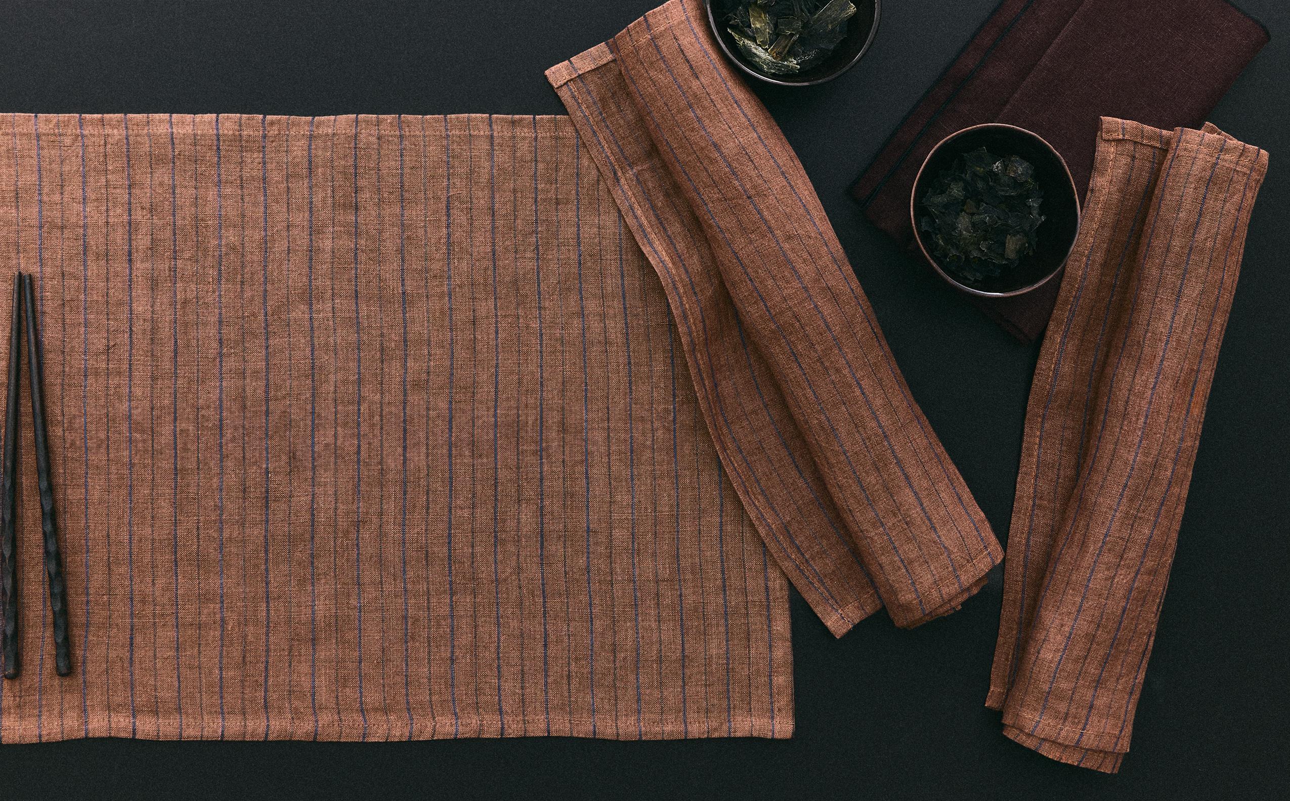 STRIPED LINEN PLACEMAT