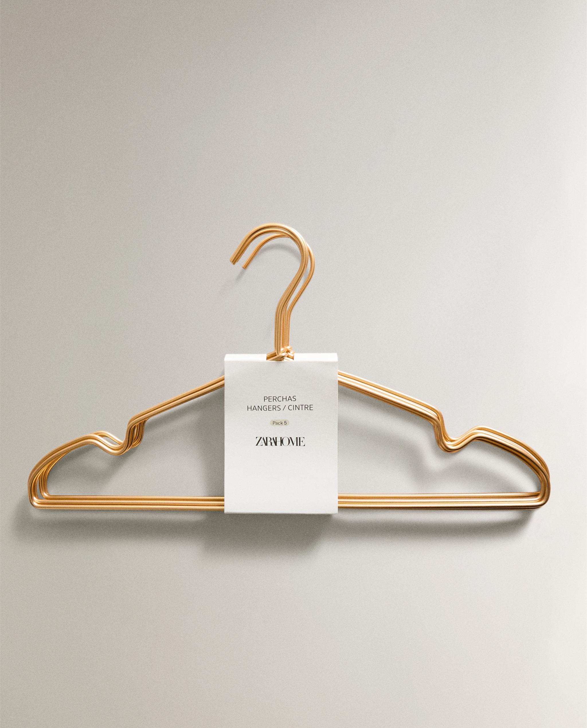METAL HANGER (SET OF 5) | Zara Home United States of America