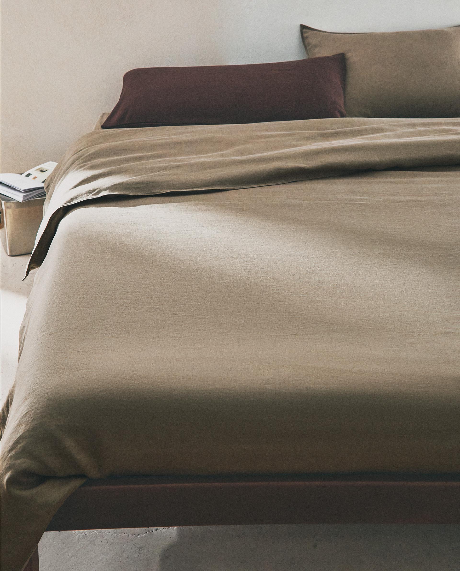 140 GXM²) WASHED LINEN DUVET COVER | Zara Home United States