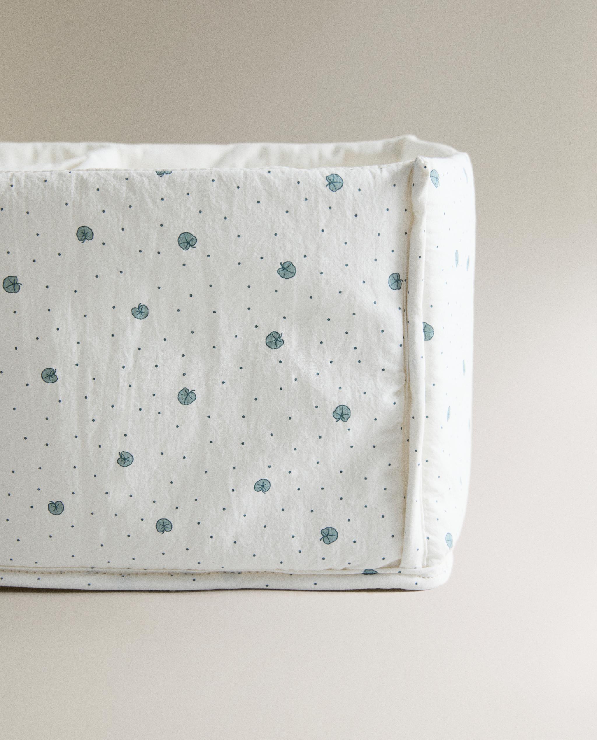 LEAF PRINT COTTON BABY ORGANISER product thumbnail 5