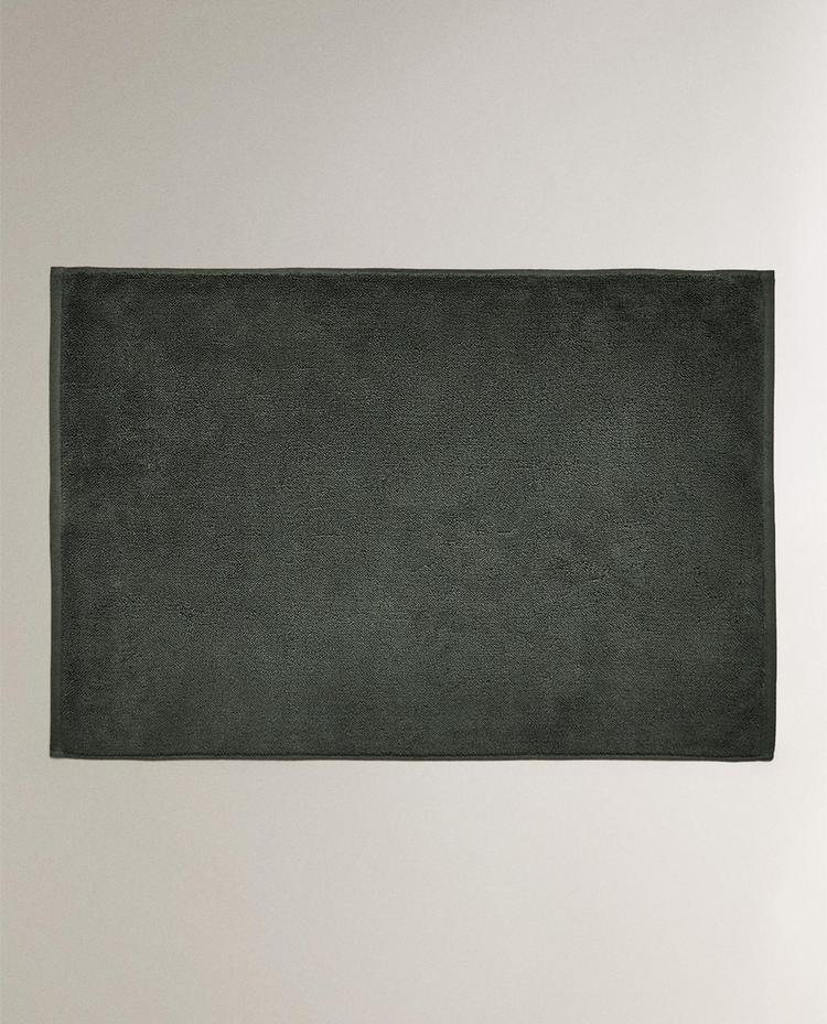 TAPIS DE BAIN COTON POINT DE RIZ