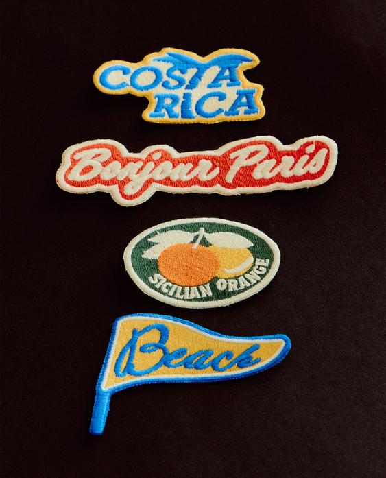 SET PARCHES VIAJES (SET DE 4)