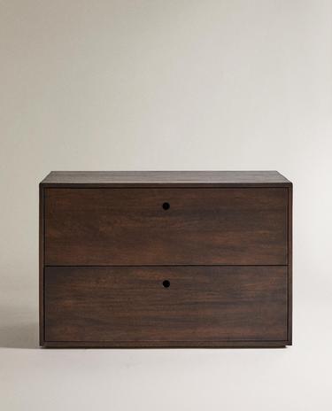 WOODEN CHEST OF DRAWERS