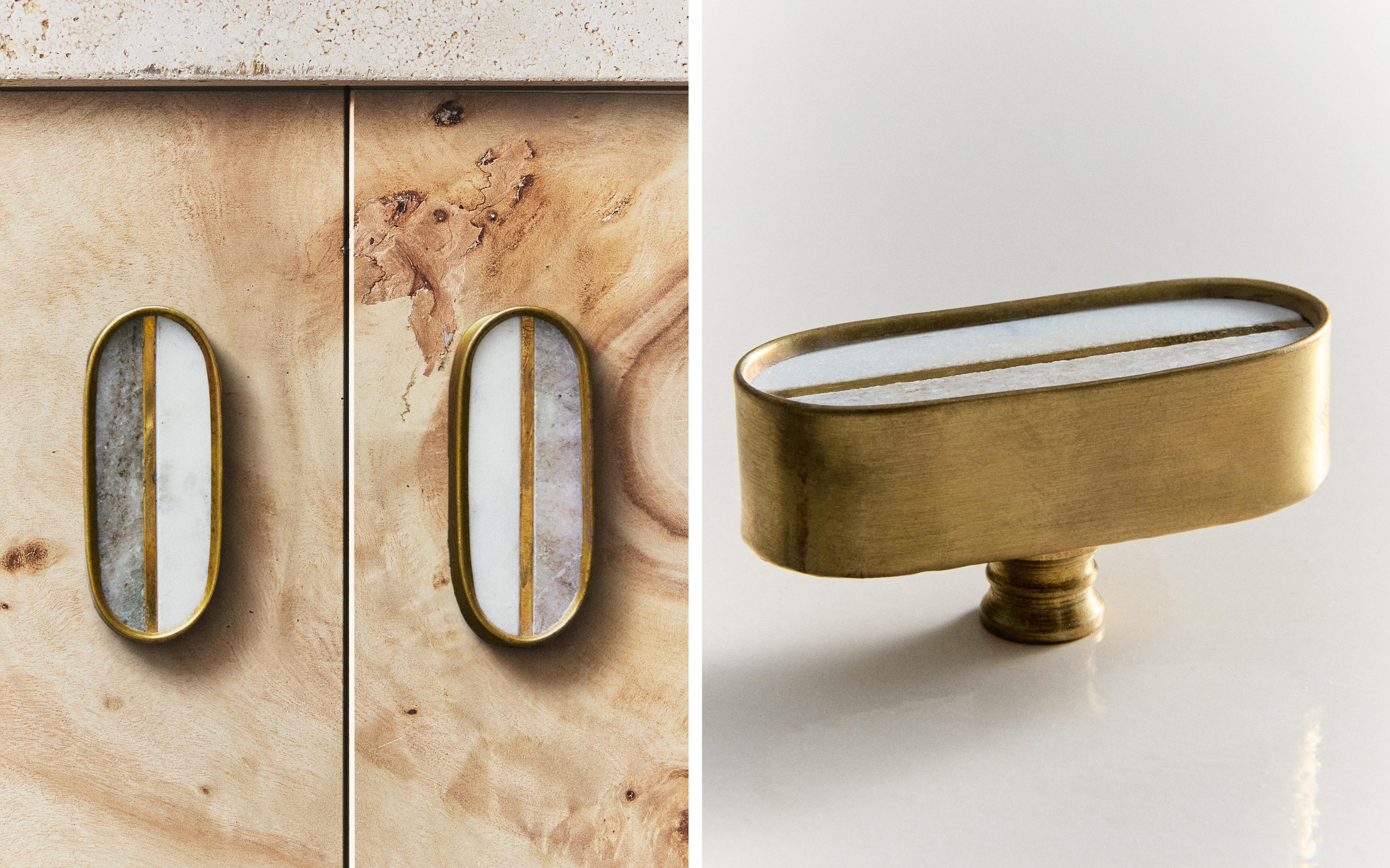 PACK OF CONTRAST MARBLE DOOR KNOBS (PACK OF 2) product thumbnail 7