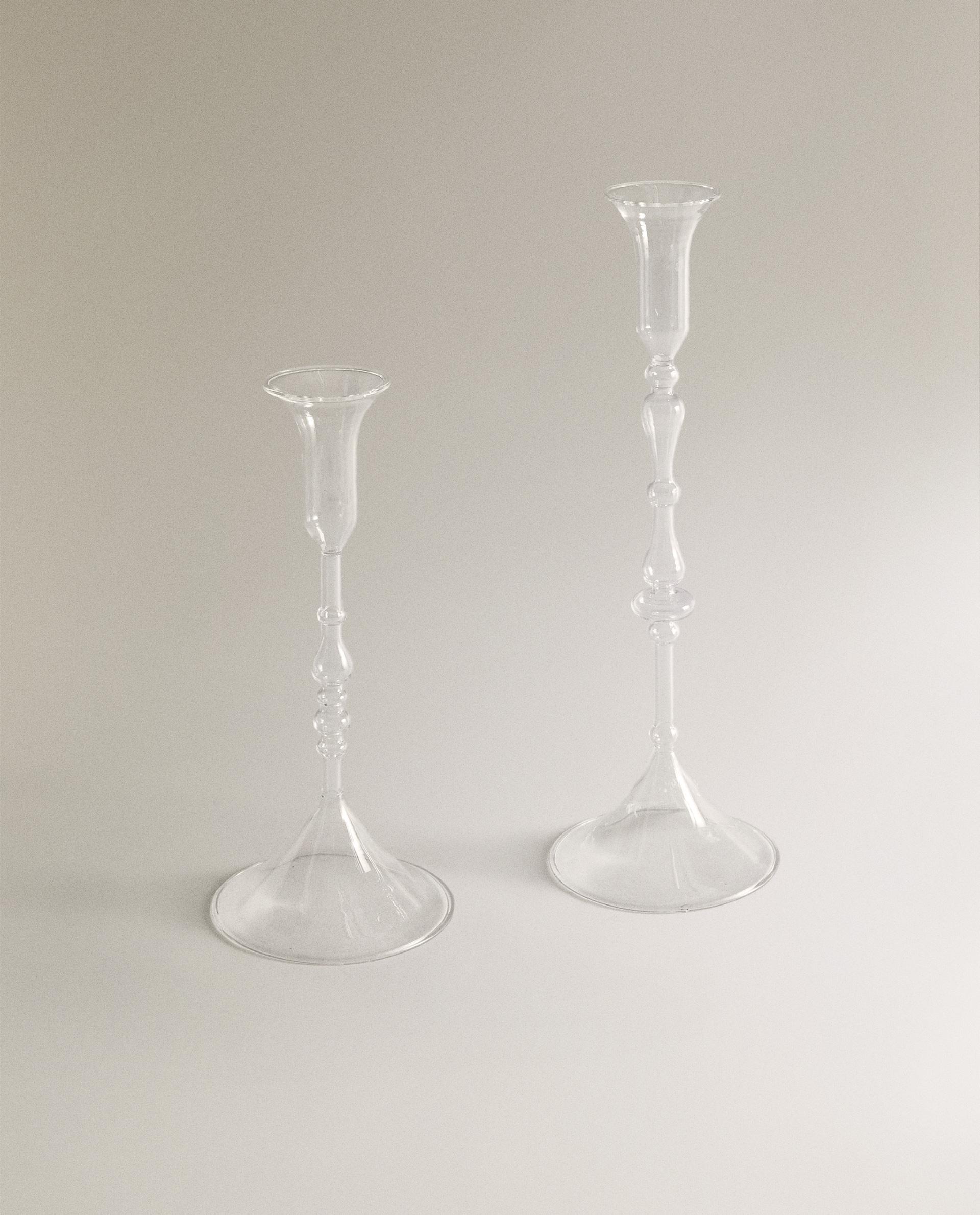 新品未使用　ZARA  陶磁器製　キャンドルスタンド2個セット キャンドルスティックとキャンドルホルダー | Zara Home 日本