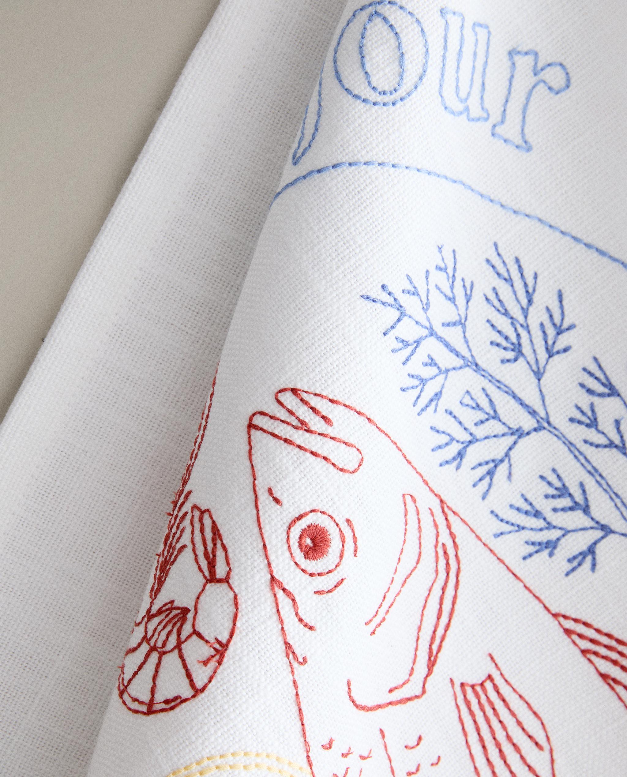 FISH PRINT TEA TOWEL product thumbnail 6