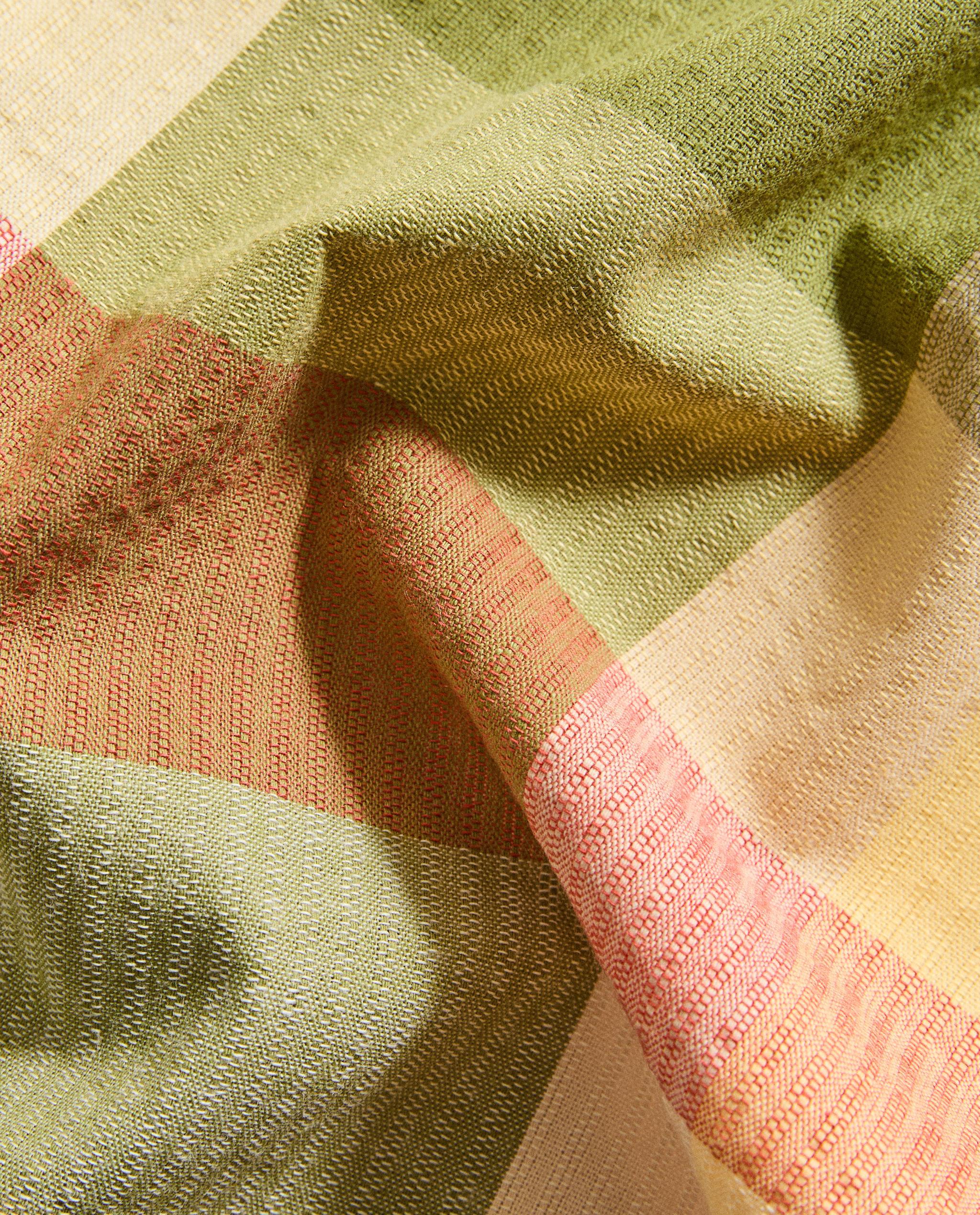 CHECK COTTON TABLECLOTH product thumbnail 6