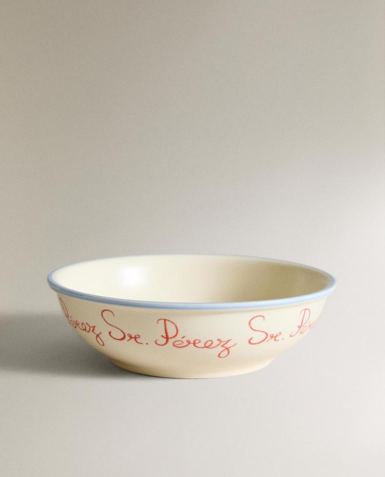 BOL INFANTIL CERÁMICA RATONCITO PÉREZ