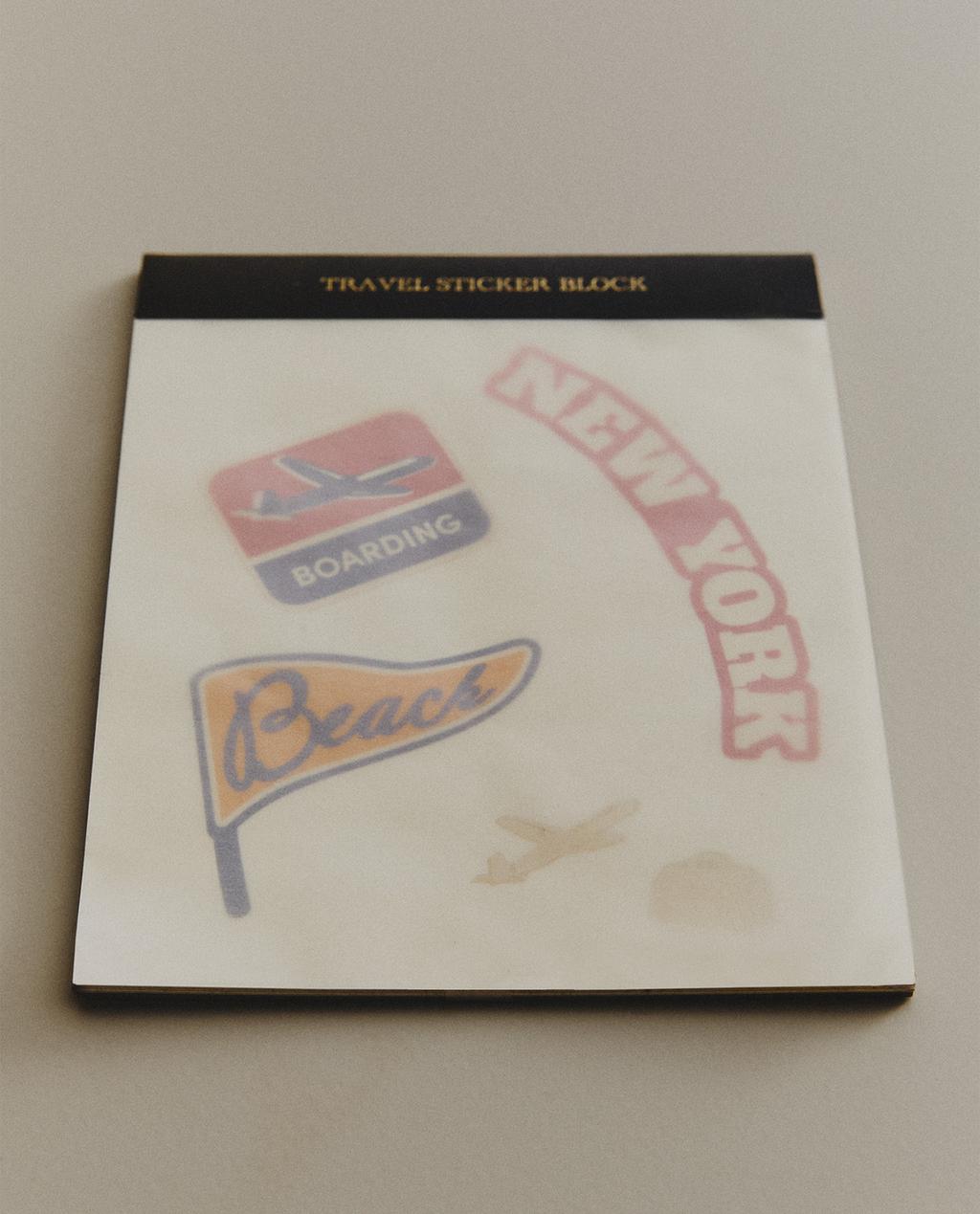 BELEŽKA Z NALEPKAMI ZA POTOVANJA BELEŽKA Z NALEPKAMI ZA POTOVANJA
