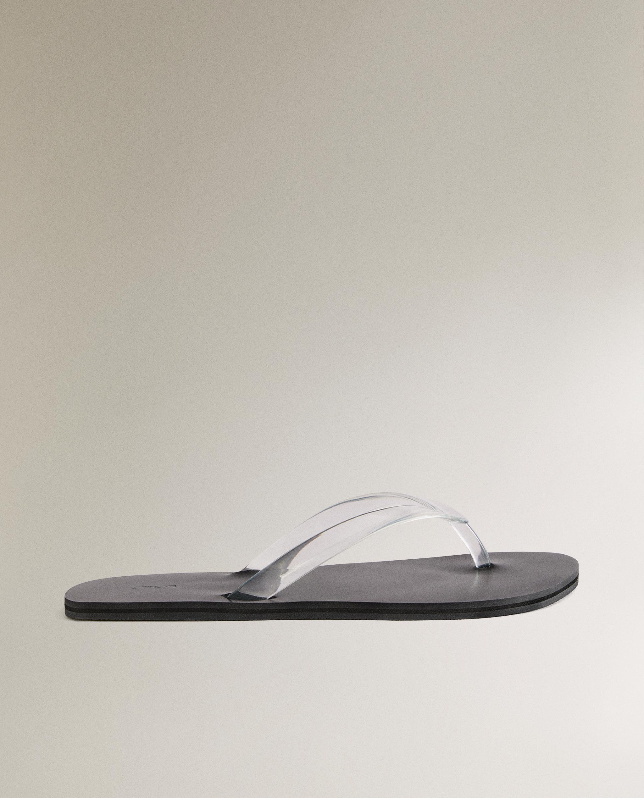 MINIMALIST TRANSPARENT SANDALS product thumbnail 6