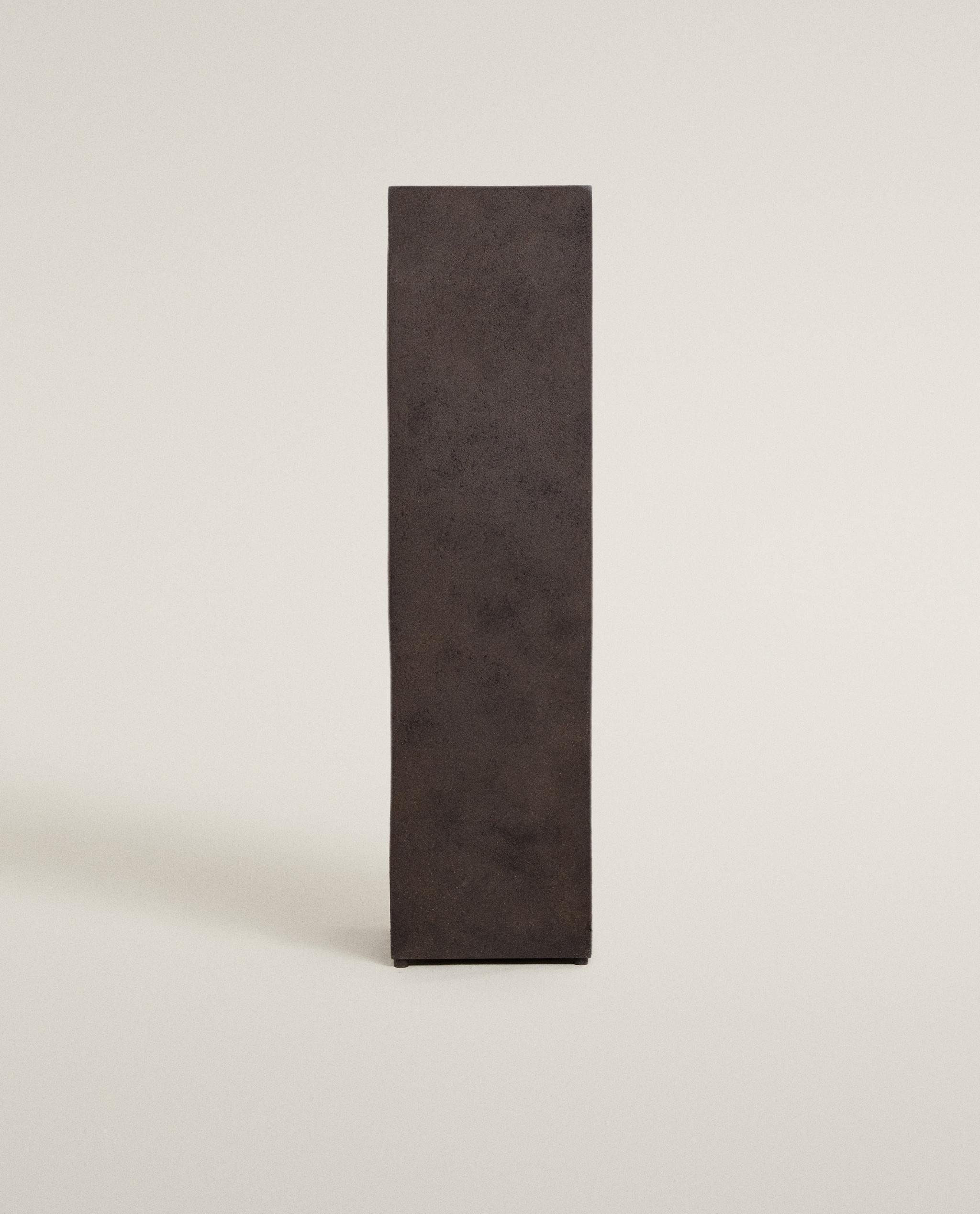 PIÉDESTAL MÉTAL ALLONGÉ — Zara Home