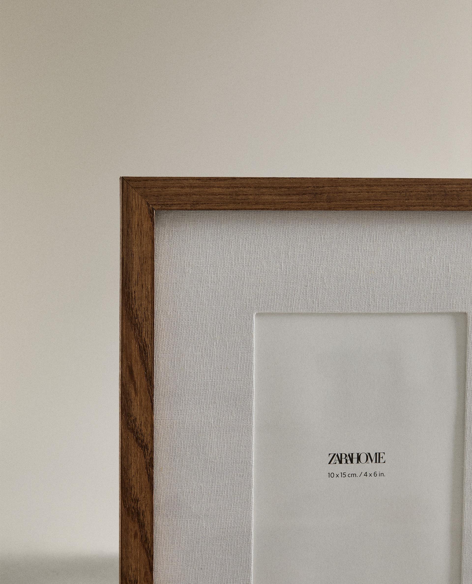 WOODEN AND LINEN PHOTO FRAME product thumbnail 10