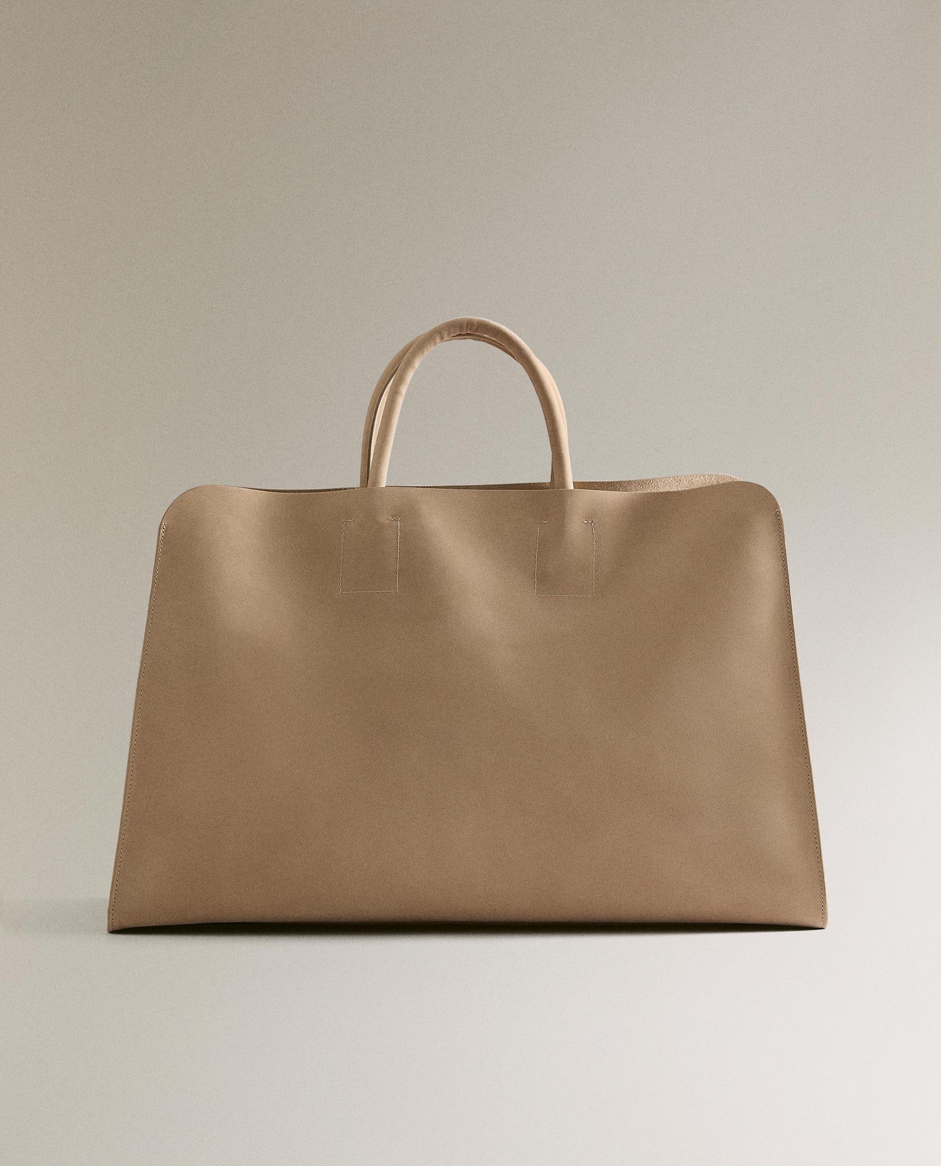 ZARA レザー トートバック ZARA】カスタムできる、レザートートバッグ | LEE