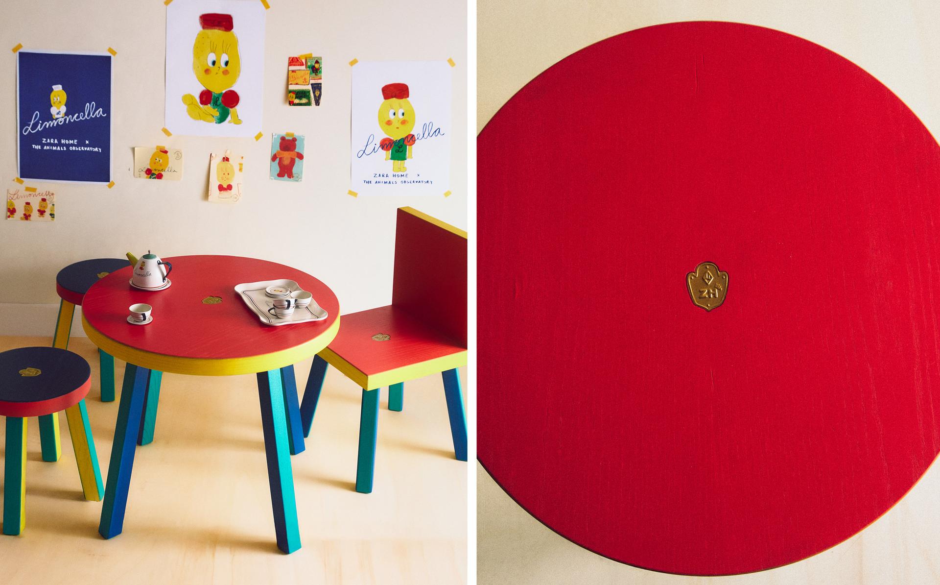 TABLE ENFANT X THE ANIMALS OBSERVATORY