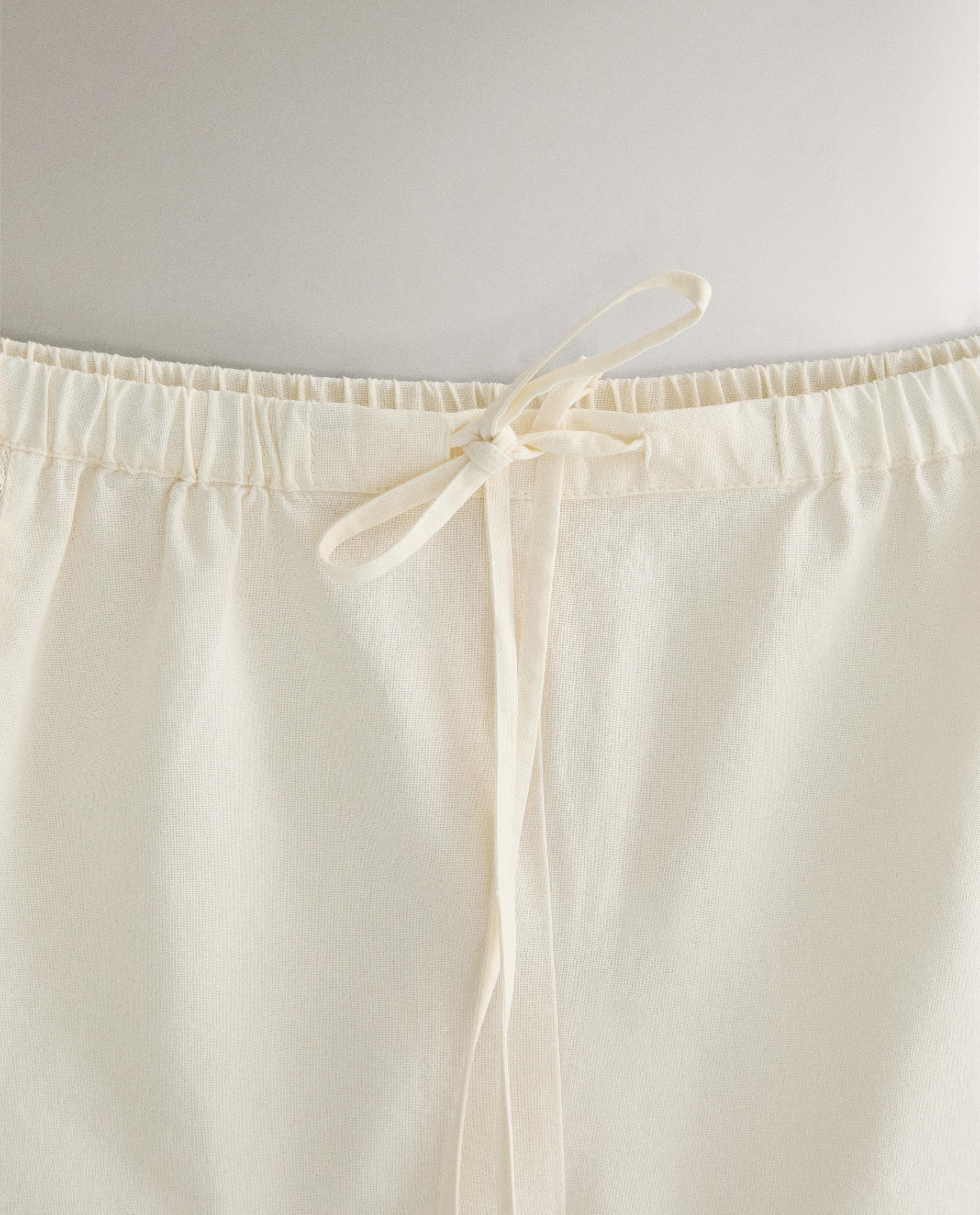 Drawer コットンエンブロダイリー ショートパンツ 中古・古着通販】DRAWER (ドゥロワー) コットンエンブロダイリー