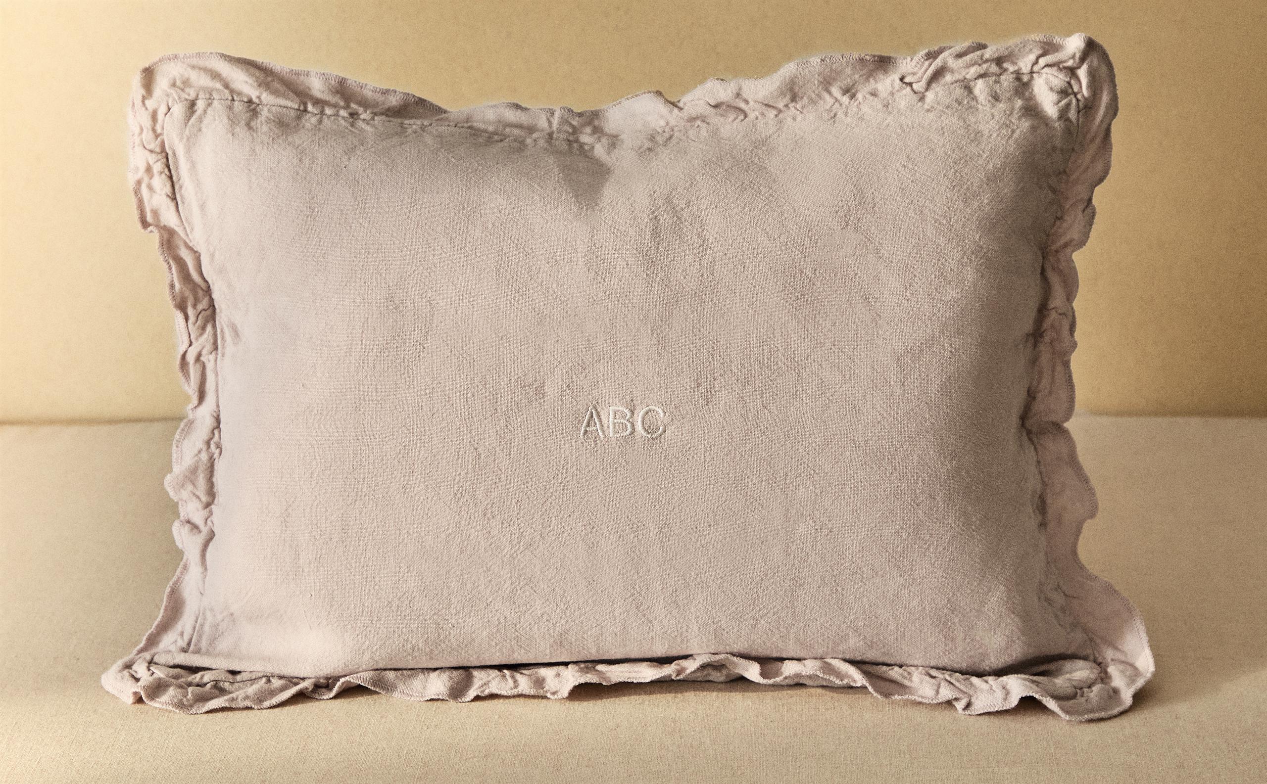 WASHED LINEN CUSHION COVER