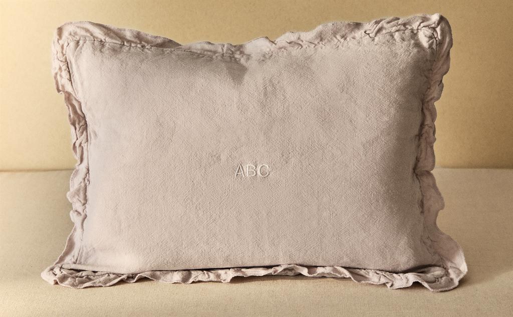 WASHED LINEN CUSHION COVER