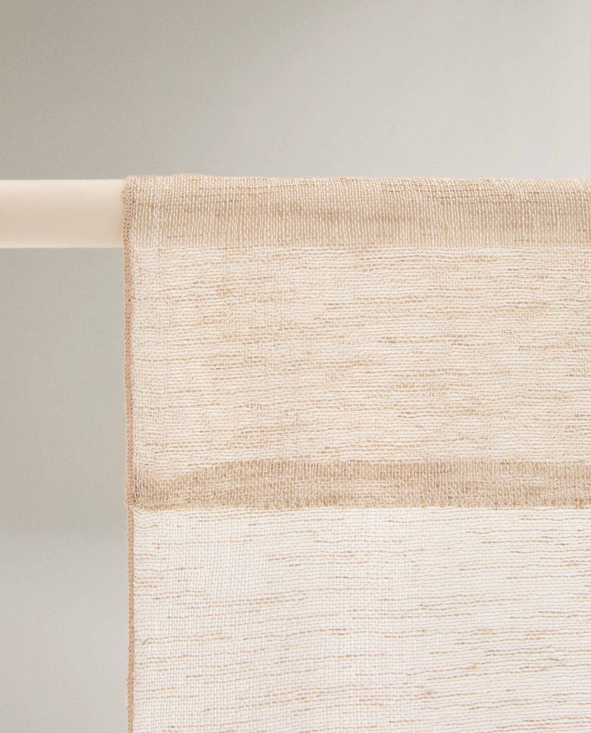 SHEER DOUBLE-WIDTH CURTAIN WITH LOW OPACITY product thumbnail 9