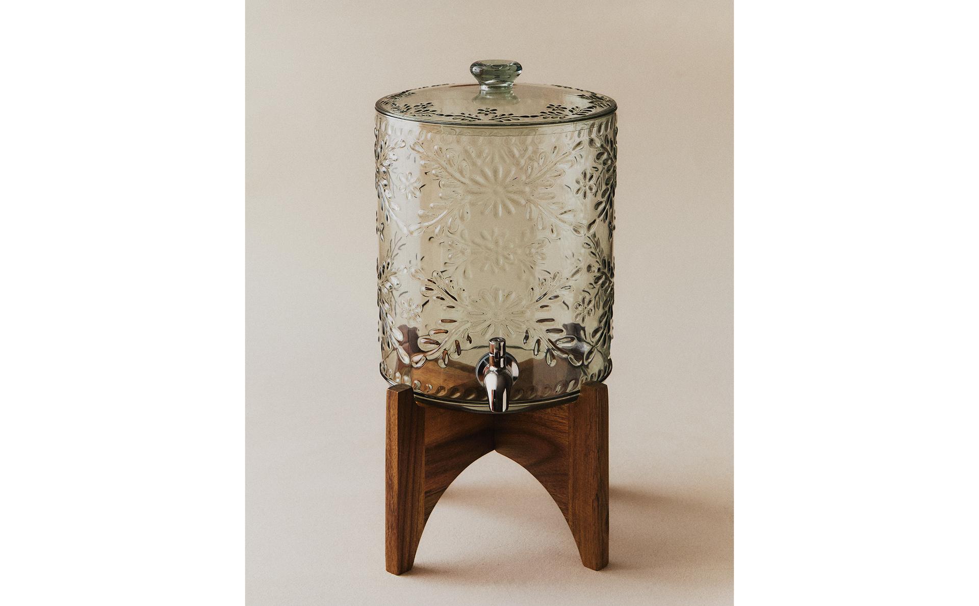 DISPENSADOR SOPORTE MADERA ACACIA FLORAL DISPENSADOR SOPORTE MADERA ACACIA FLORAL