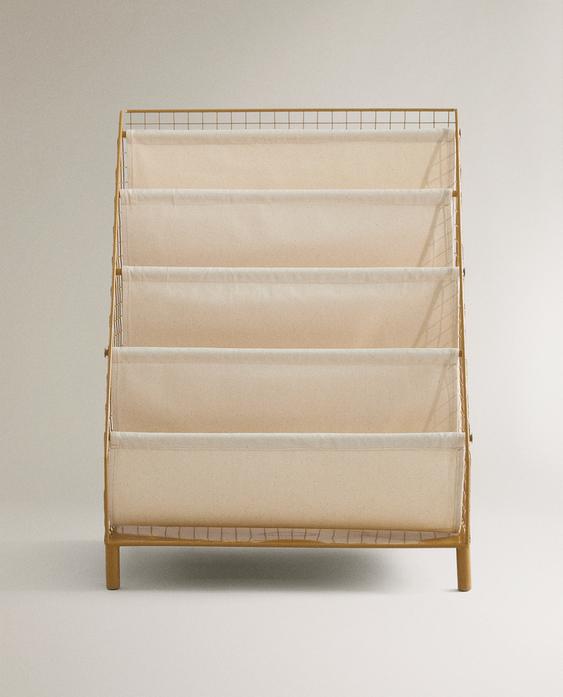 KIDS' METAL BOOK RACK