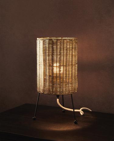 RATTAN LAMP