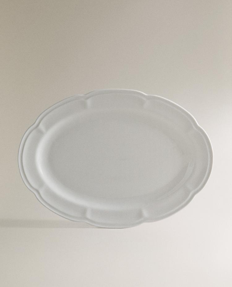 OVAL PORCELAIN SERVING DISH