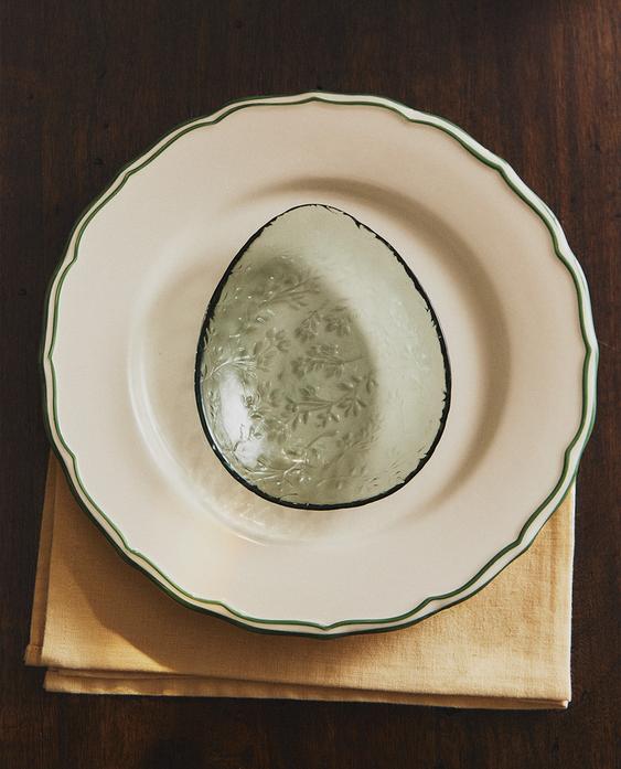 SMALL FLORAL GLASS BOWL SMALL FLORAL GLASS BOWL