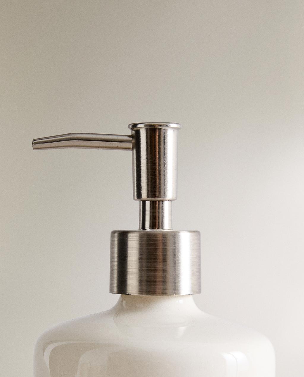 CERAMIC BATHROOM SOAP DISPENSER