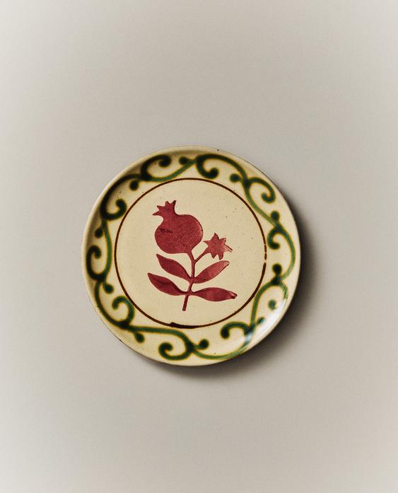 ASSIETTE À PAIN GRENADE EN TERRE CUITE ASSIETTE À PAIN GRENADE EN TERRE CUITE