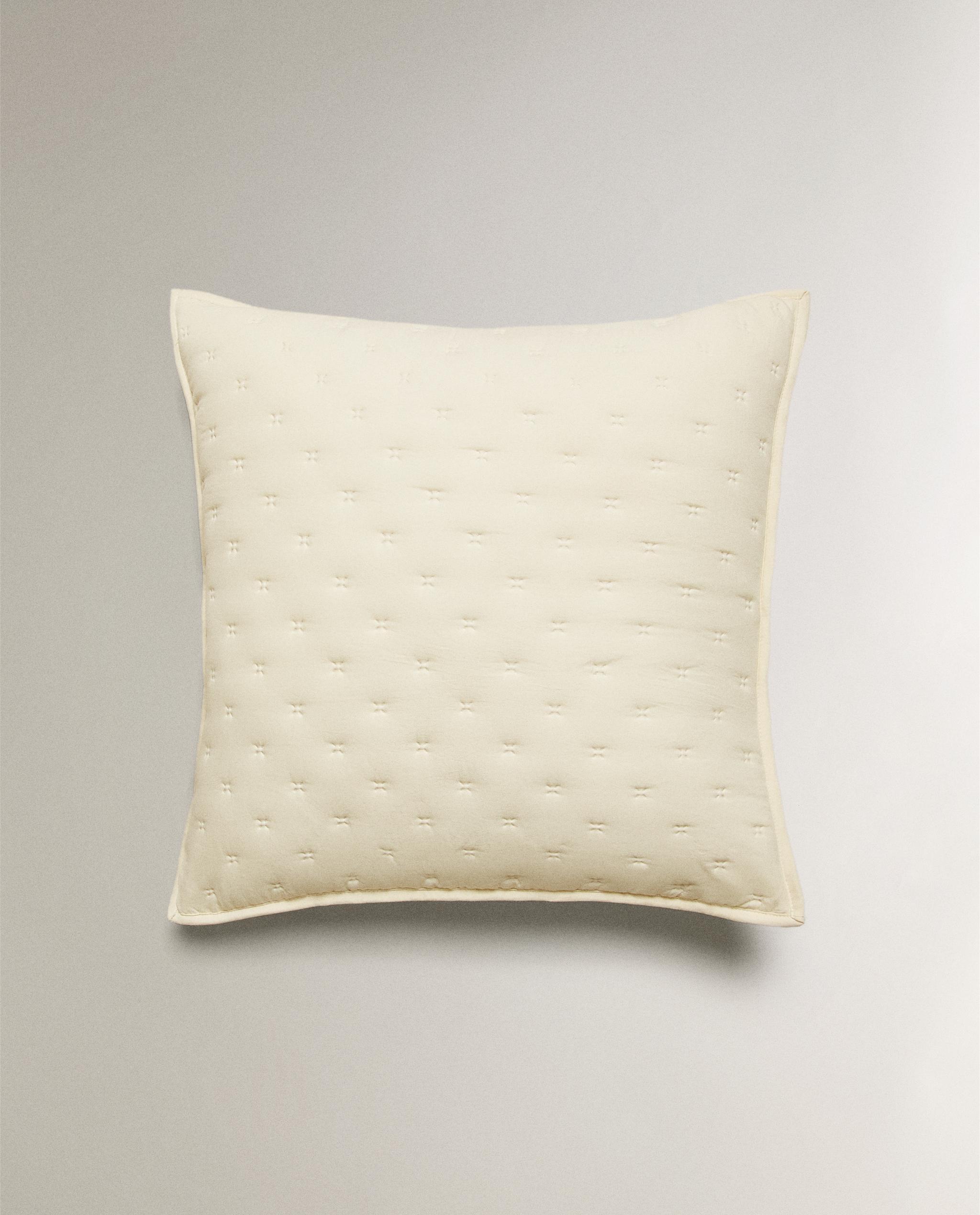 QUILTED CUSHION COVER WITH DOTS product thumbnail 13