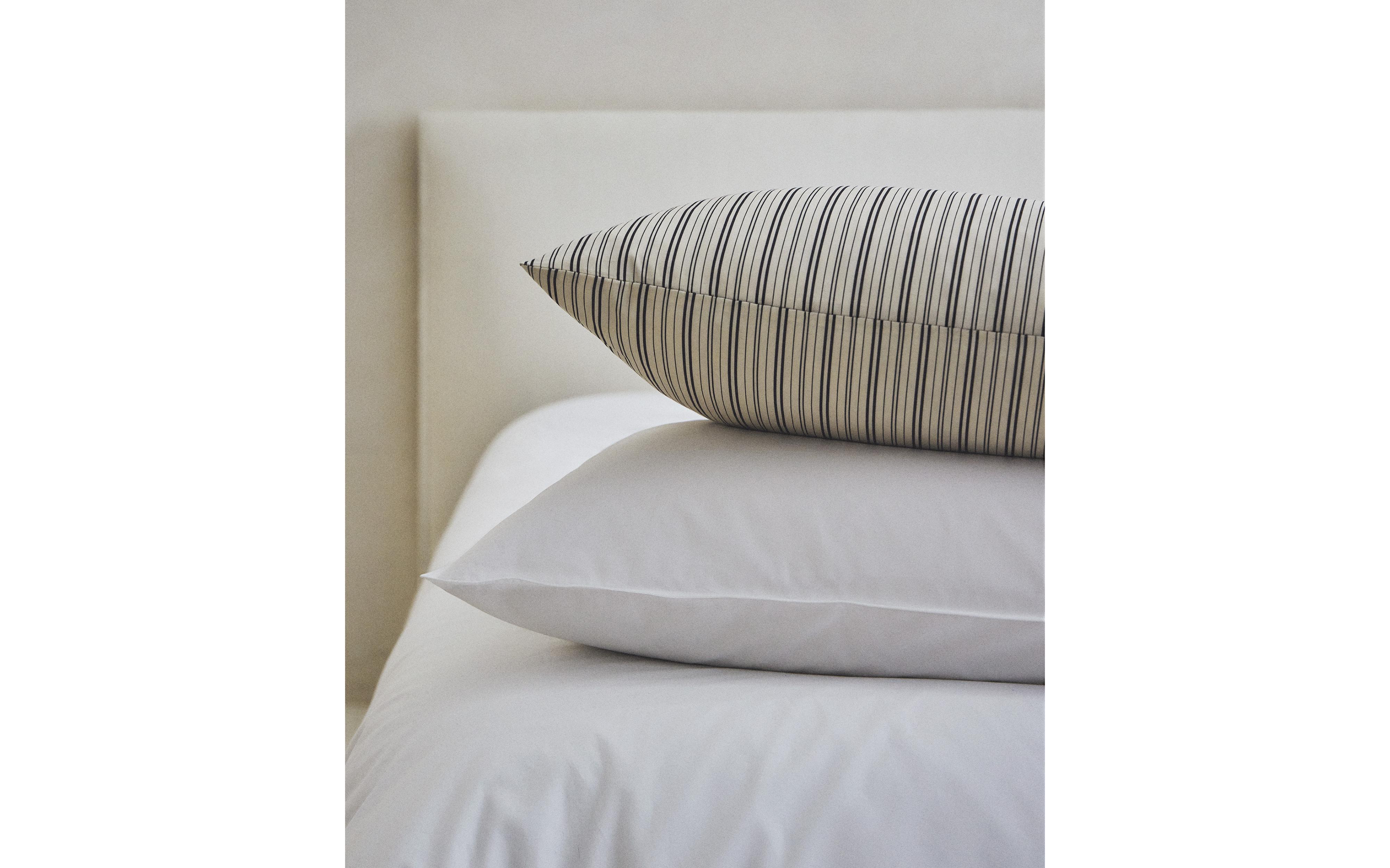 STRIPED PERCALE PILLOWCASE product thumbnail 7