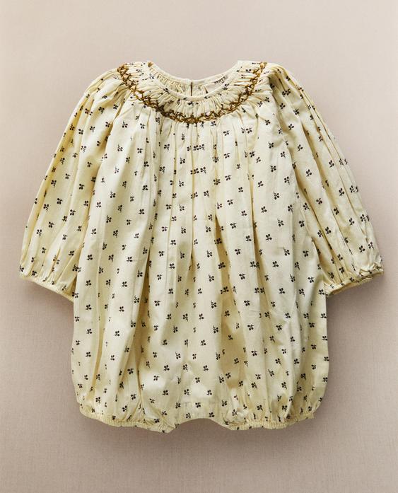 GATHERED FLORAL BABY ROMPER GATHERED FLORAL BABY ROMPER