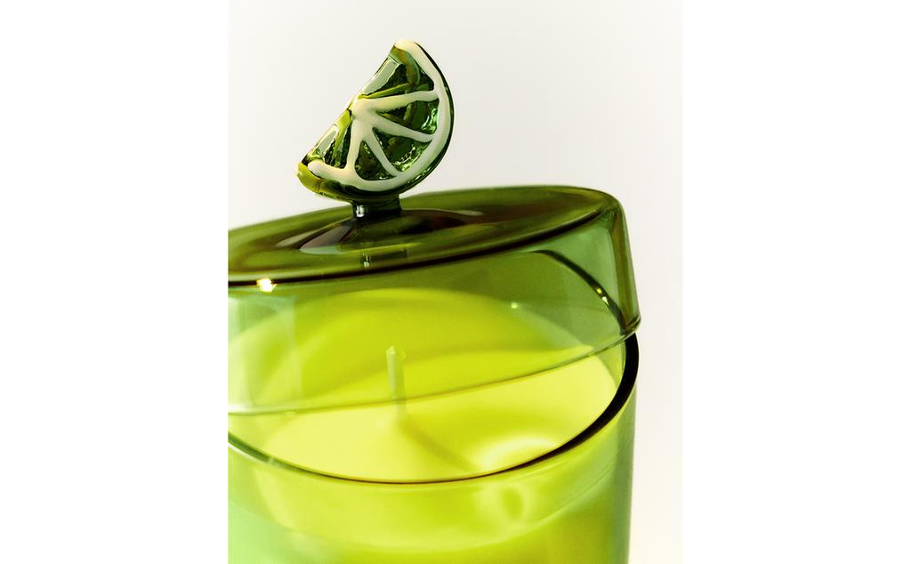(220 G) VELA AROMÁTICA LIME & PEPPERMINT