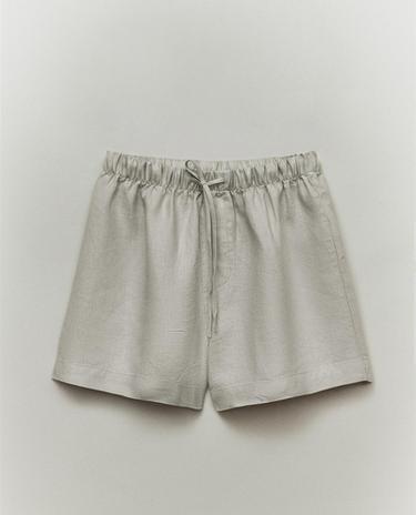 PANTALÓN CORTO LINO