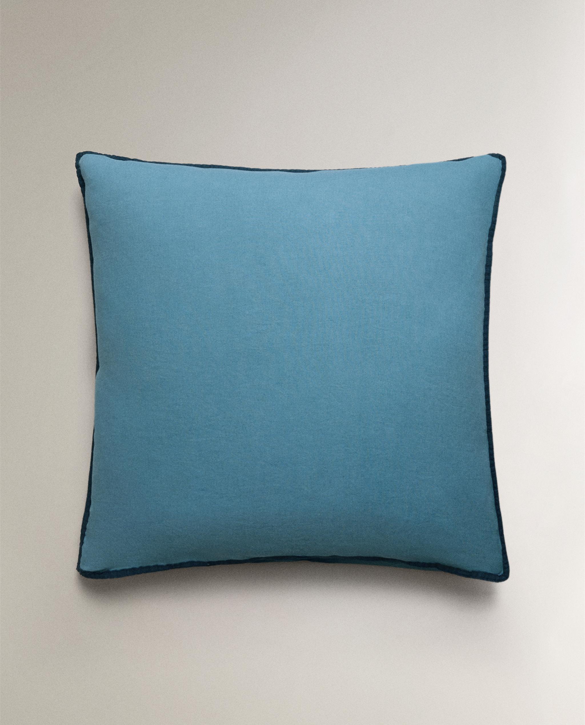 CONTRAST LINEN PILLOWCASE product thumbnail 3