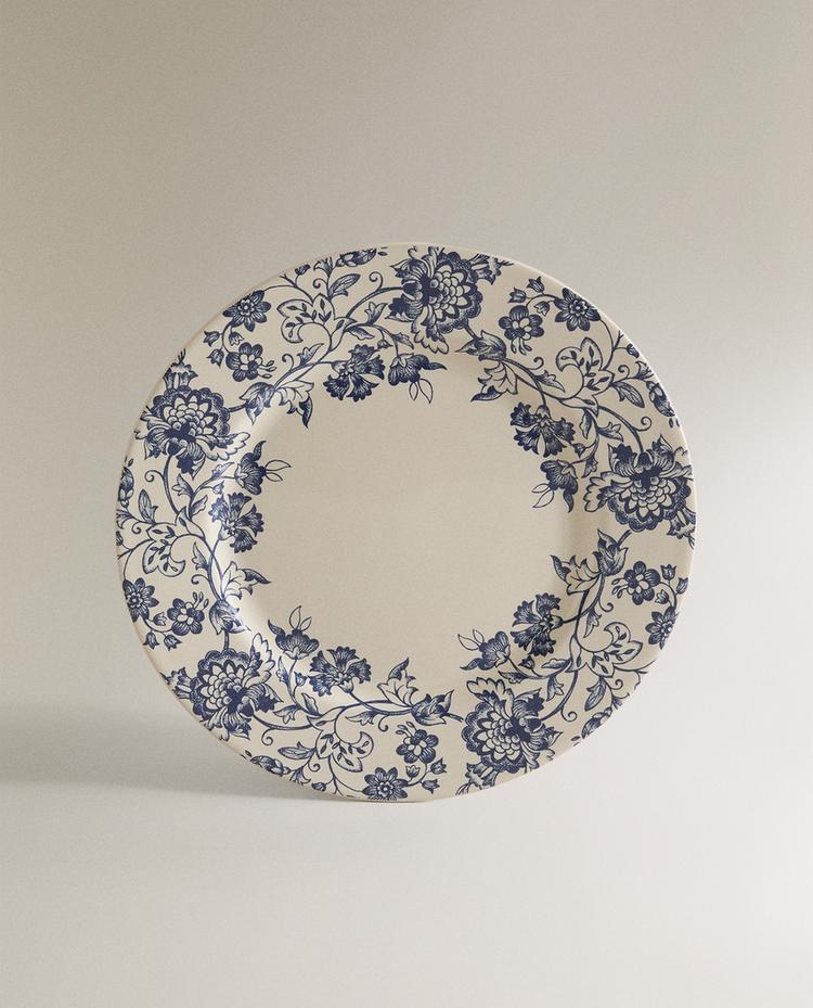 LILY EARTHENWARE DINNER PLATE