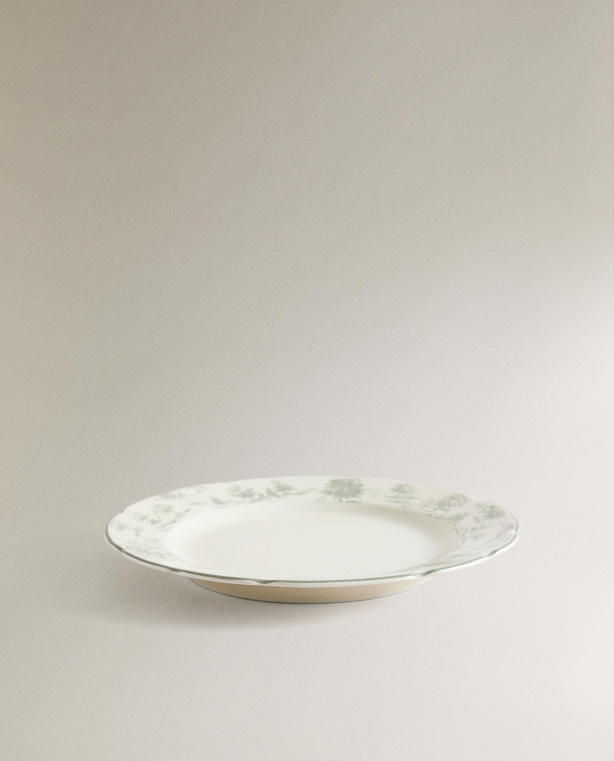 TOILE PORCELAIN DESSERT PLATE product thumbnail 5