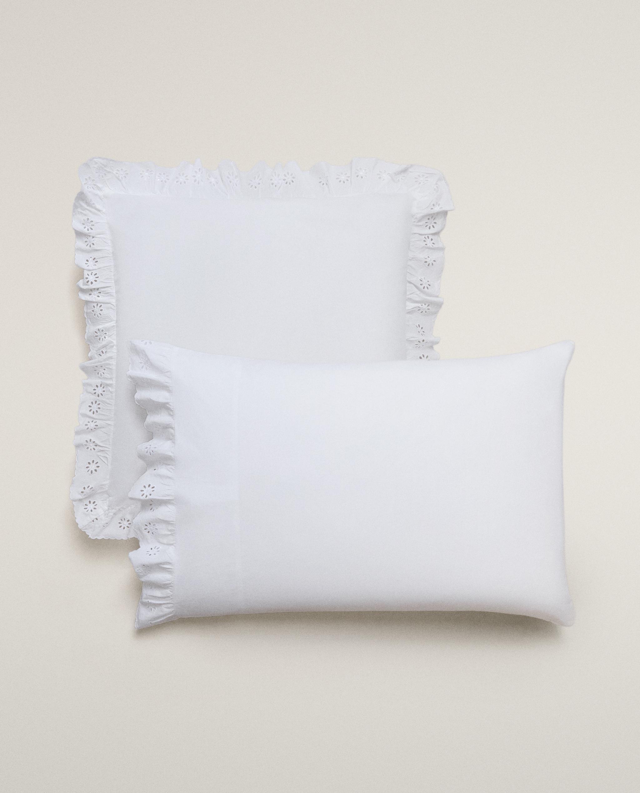 RUFFLED COTTON PILLOWCASE product thumbnail 10