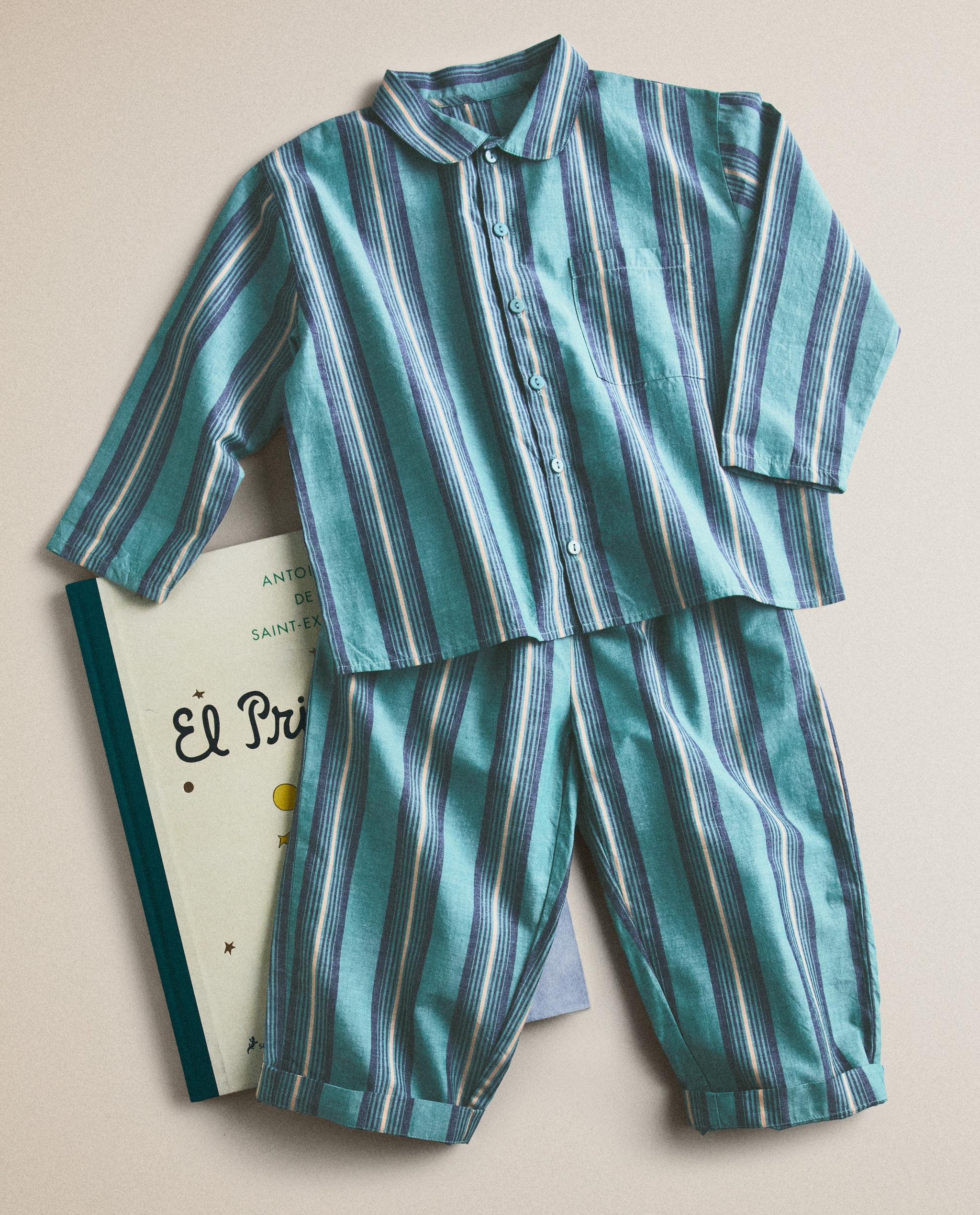 KIDS' STRIPED PYJAMAS