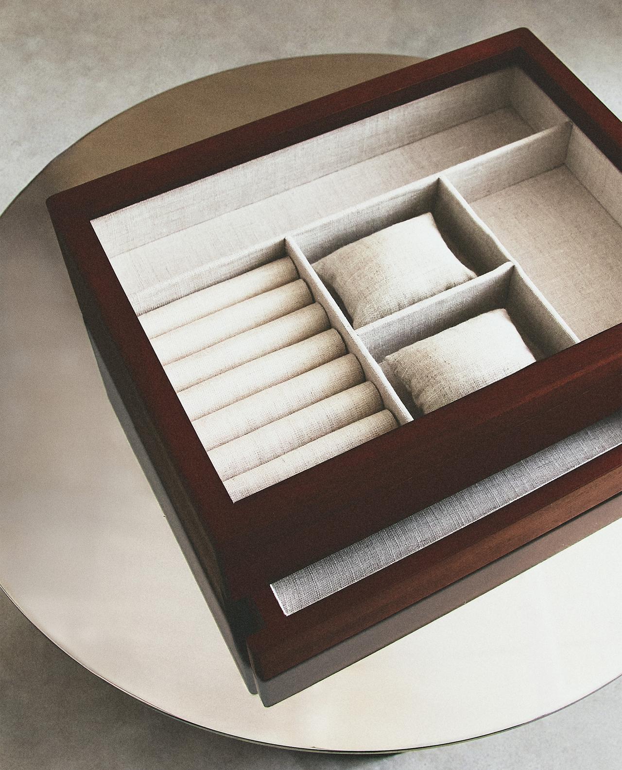 BOÎTE À BIJOUX EN BOIS MOYENNE | Zara Home France