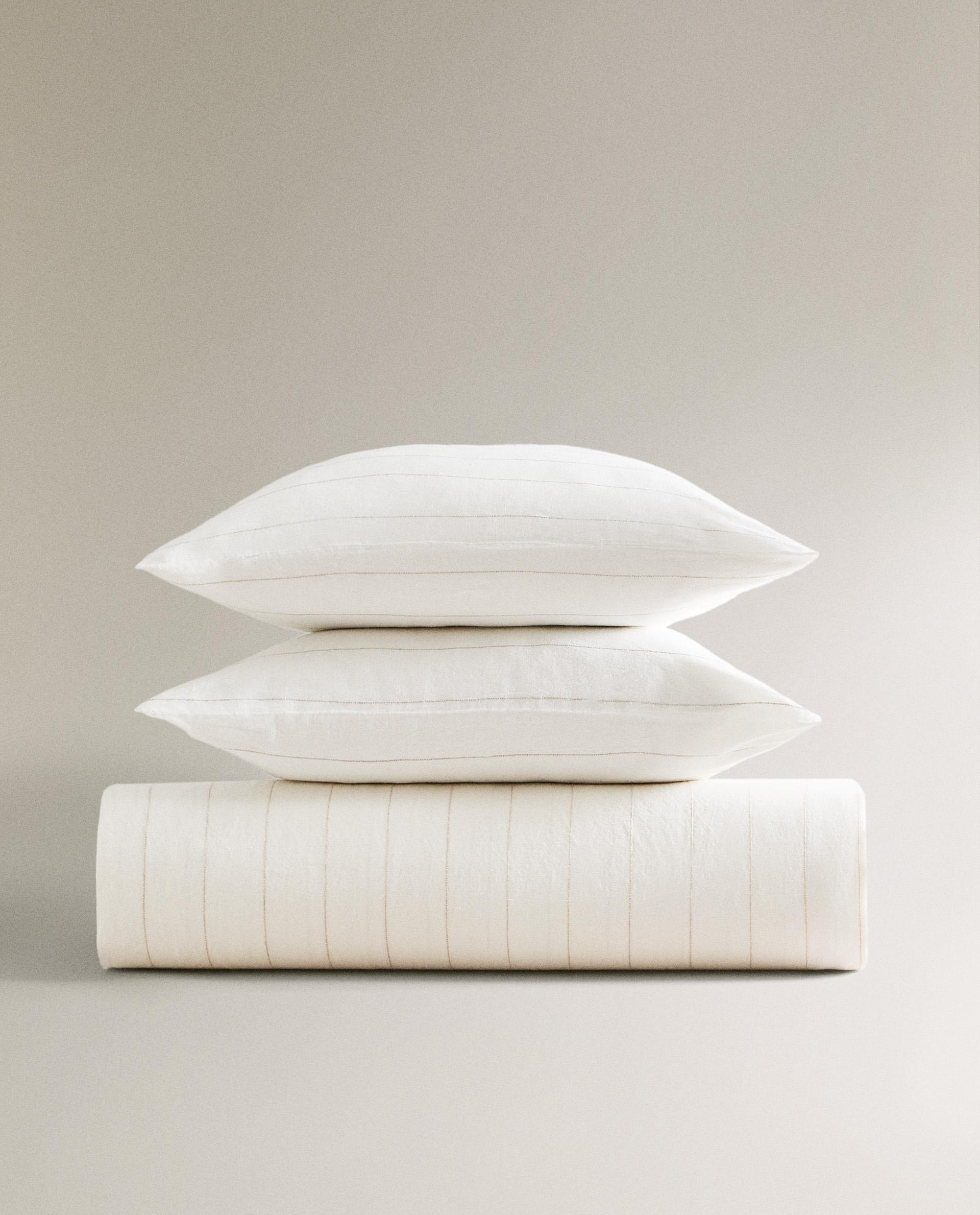 リネン コットン ストライプ デュべカバー リネン コットン ストライプ デュべカバー | Zara Home 日本/Japan