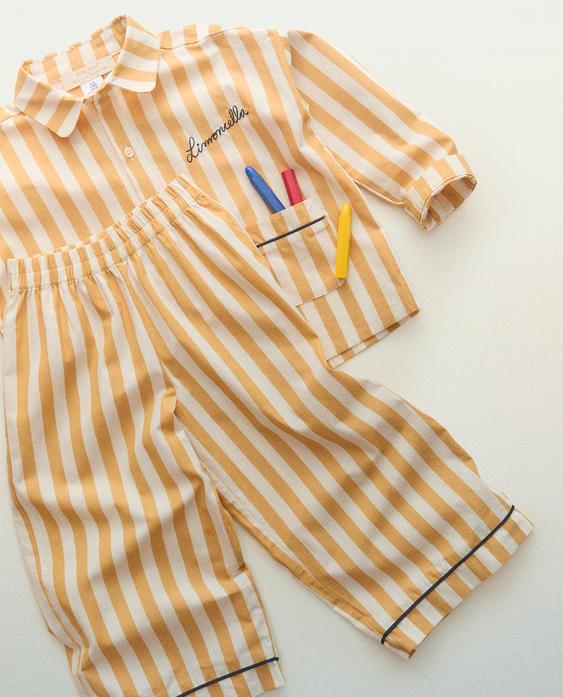 SET PIJAMA INFANTIL LIMONCELLA X THE ANIMALS OBSERVATORY